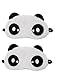 Jenna Dot Eyes Panda Sleeping Eye Mask White,Free size(Pack of 2) RS.399.00