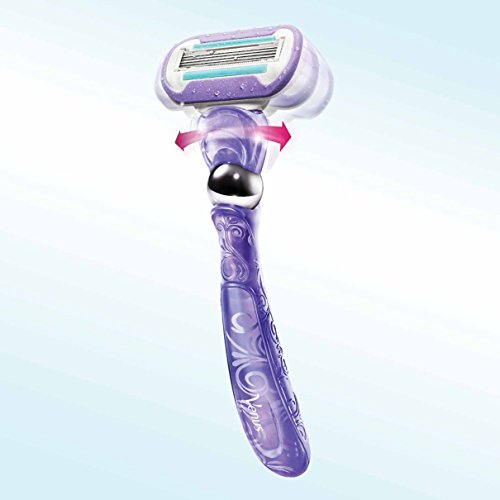 Gillette Venus Swirl Women's Flexi Ball Razor PLUS 4 Blade Refills NEW for 2016 Gillette Venus Swirl Special Pack