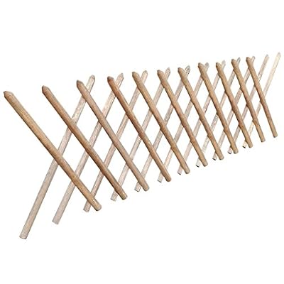 vidaXL Trellis en Bois Imprégné Extensible 250x80 cm Clôture de Jardin