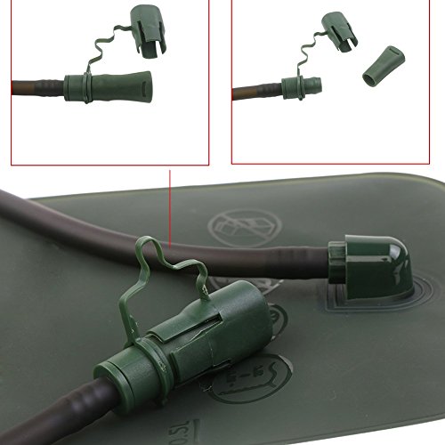 Trinkblase 2 Liter IntiPal – Trinkbeutel Wassertank Wasserbeutel für Rucksack Camping Jogen Trekking o.a. Outdoor-Aktivität - 9
