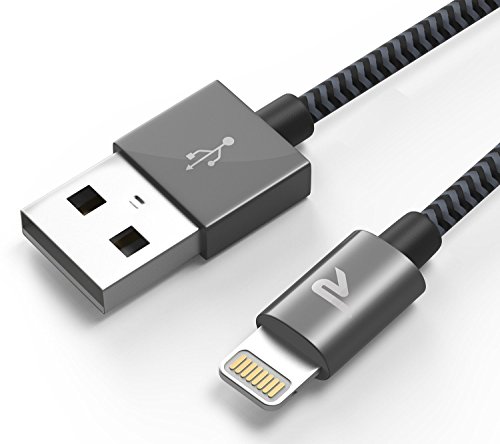 Price comparison product image iPhone Charger RAMPOW iPhone Cable - [Apple MFi Certified] - LIFETIME WARRANTY - Apple Charger - Apple Lightning Cable for iPhone 6S Plus 6 Plus 7 Plus 5 5S 5C SE,  iPad Pro Air,  iPad Mini 2 3 4