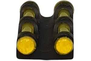 ARMERIAONLINE SINCE 1999 LPA TACCA MIRINO per Fucile da Caccia Fibra Ottica Rosso Verde Giallo