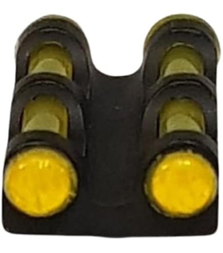 Mirino In Fibra Ottica EasyHit Per Fucili A Pompa | Visore Fluorescente Per Clay Shooting E Tiro A Volo