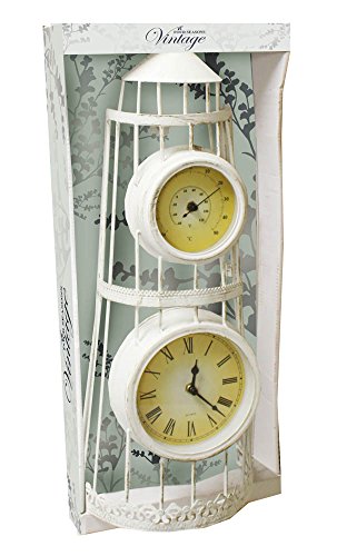 Preisvergleich Produktbild Kingfisher Gartenuhr Leuchtturm