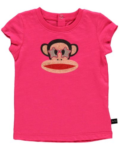 Paul Frank Baby Girls' "Superstar Sunglasses" T-Shirt - magenta, 18 months