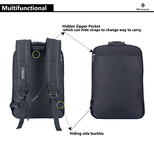 Soarpop Business Multifunktionsrucksack, 15,6 Zoll Laptop-Rucksack, Modischer Rucksack für Büro, Reisen, Freizeit - 6