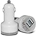 Produktbild (weiß) Blackberry dtek70 Universal Compact mit 12 V Schnelle Mini Bullet USB Dual Port In Car Charger exklusiv zu Ich – Tronixs