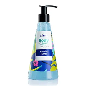 Plum BodyLovin Hawaiian Rumba Shower Gel (Body Wash) | All Skin Types | Beachy/Aqua | 100% Vegan | Suitable for Winters