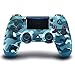 Produktbild FTOPS Playstation 4 Dualshock 4 Wireless Controller – zusätzlicher Halt für viele Spielstunden – Blau Camouflage