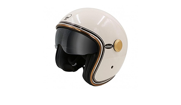 MÂRKÖ Casco Jet Boreal, Crema, Taglia XXL : Amazon.it: Auto e Moto