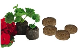 Elixir Gardens Jiffy 7C Peat Free Coir Plug Propagation Pellets 35mm X 38mm - 150