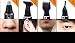 XINCARE 4 in 1 Waterproof Rechargable 360 degree Nose Ear Hair Trimmer Electric Beard Sideburn Eyebrow Underarms Hair Shaver Razor Remover Face Shaving Groomer Set (4 in 1)