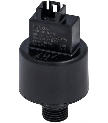 Trasduttore Di Pressione Acqua HUBA CONTROL 505.99043 - Range 0-3 Bar, Pressione Max 8 Bar, Per Impianti Idrici