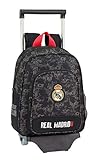 Material colegio Real Madrid CF- Real Madrid Trolley Infantil, Color Negro (SAFTA 611924020)