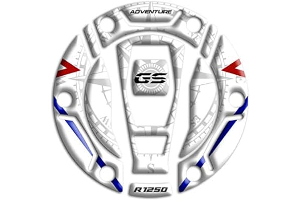 Protection bouchon essence résine 3D compatible avec BMW R 1250 GS Adventure 2021 GP-705 (Rallye)