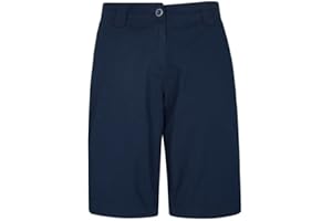 Mountain Warehouse Coast Stretch Womens Shorts - Lightweight 4 Way Stretch Short Pants, Easy Care Ladies Trousers - for Travelling & Outdoors