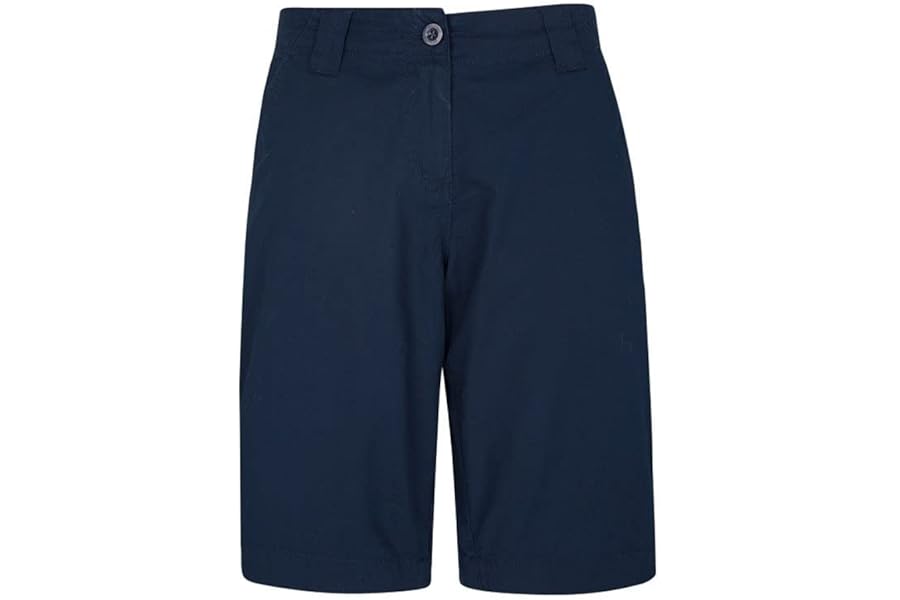 Mountain Warehouse Coast Stretch Womens Shorts - Lightweight 4 Way Stretch Short Pants, Easy Care Ladies Trousers - for Spring Summer, Travelling & Outdoors
