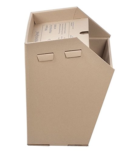 Grünspar PAK – Papierkorb aus Pappe mit Schmierblattablage - 6