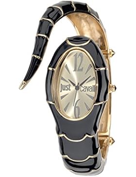 Just Cavalli Damen-Armbanduhr Analog Quarz Edelstahl R7253153508
