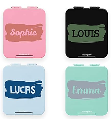 Boîte à Gouter Personnalisable - Jeux Vidéo Rétro Garçon - Prénom + Message - Boîte Personnalisée Fermetures Cliques - Idée Cadeau Personnalisé Enfant