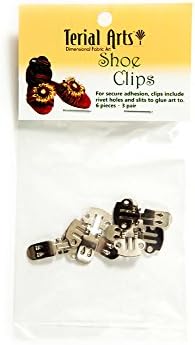 Terial Arts Shoe Clips 6 Pack