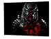 Produktbild Dark Alien vs. Predator, Format: 120x80 Leinwandbild auf Holzrahmen gespannt, Leinwandbild, 1A Qualität zu 100% Made in Germany! Kein Poster Kein Plakat! Echtholzrahmen mit beigelieferten Zackenaufhängern. Fertig bespannt, Sofort dekorieren. Vier verschiedene Formate.