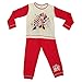 Disney Childrens Girls Minnie Mouse Flowers Long Sleeve Top & Bottoms Pyjama Set (18-24 Months) (Pale Yellow/Red)