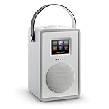 Entrada AUX para conectar otros dispositivos como teléfonos móviles, reproductores de MP3 o CD y ordenadores . Función despertador con alarma dual y período de alarma programable así como sleep timer