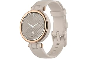 Chainfo Bracelet Montre en Silicone Souple compatible avec Garmin Lily, Bracelet de Montre de Silicone à Libération Rapide NO221028