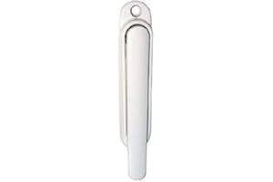 Gardinia Bi-Fold Lift & Turn Operated Door Handle Slim Clearline White*
