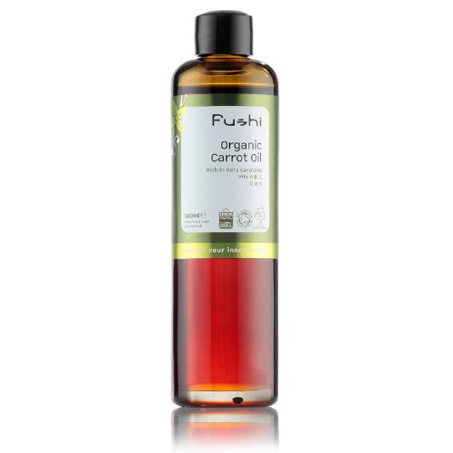 Fushi Carrot Organic Oil 100ml Extra Virgin, Biodynamic Harvested Cold Pressed