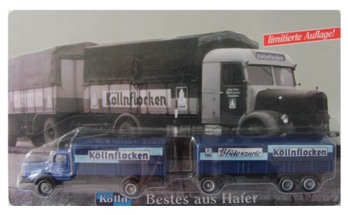 Preisvergleich Produktbild Kölln Nr. - Blütenzarte Köllnflocken - MAN Büssing 8000 - Hängerzug Oldie