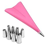 pastelería boquilla de acero inoxidable es fácil de usar y limpiar fácilmente, juego para cualquier tipo de punta de decoración