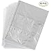 Produktbild biglion Trading Karte Ärmel 540 Taschen rutschfeste Langlebig Protectors Collection Game Card Ärmel-Halter Album Seiten für Skylanders Pokemon trumpft Geschenk 60pcs