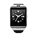 Produktbild Kreema M18 GPS Smartwatch Telefon Unterstutzung SIM Karte mit Kamera Herzfrequenz Blutdruckmesser Schrittzahler Silber Fur Android IOS