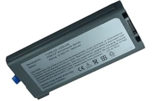 amsahr 31-02 Ersatz Batterie für Panasonic ToughBook 31, CF-30, CF-53, CF-VZSU46, CF-VZSU46S, CF-VZSU46U schwarz