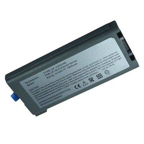 amsahr 31-02 Ersatz Batterie für Panasonic ToughBook 31, CF-30, CF-53, CF-VZSU46, CF-VZSU46S, CF-VZSU46U schwarz