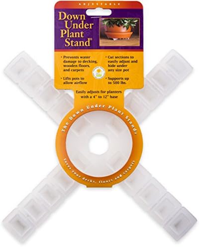 Bosmere, Clear S10440 Down Under Plant Stand, 12"