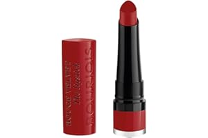 BOURJOIS - Rouge À Lèvres Rouge Velvet The Lipstick 11 Berry Formidable - Ultra Pigmenté - Fini Mat Intense - Longue Tenue 24H - Applicateur Précis - Sensation Lèvres Nues