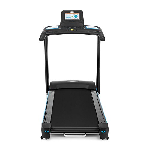 CAPITAL SPORTS Pacemaker Touch Elektrisches Laufband Heimtrainer (10″ Farbdisplay mit Touchsteuerung, regulierbare Geschwindigkeit und Steigung, Trainingscomputer, Pulsmesser) schwarz - 2