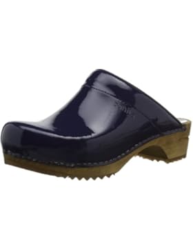 Sanita Classic Patent open, Damen Clogs