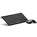Produktbild Bluetooth Tastatur Maus Set G9800 2,4 GHz kabellose Pro Gaming Tastatur und Optische 1200DPI-Maus / -Mäuse Slim Tragbare Mechanical Wireless Keyboard PC/Laptop Schwarz, gold, weiß, (Schwarz)