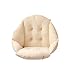 Produktbild Moonvvin Sitzkissen, Premium-Sitzpolster, luxuriösen Komfort, perfekt für Auto, Bürostuhl, Rollstuhl, für Linderung von Hüft-, Rücken-, Ischiasschmerzen Beige 15"*19"