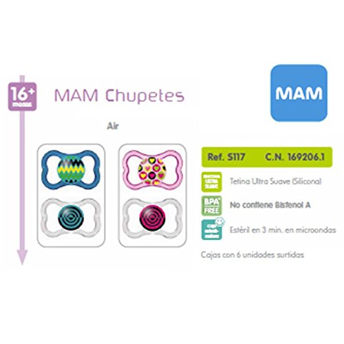 Preisvergleich Produktbild Chupete Air Silicona 16