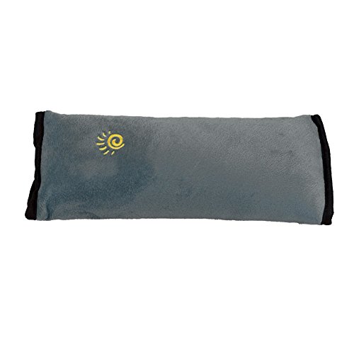 Super Soft Car Child Baby Seatbelt Cashion Auto Shouder Pad Seat Strip Belt Cover Pillow Protecter (Grey)