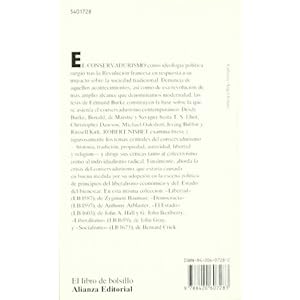 Conservadurismo (El Libro De Bolsillo (Lb))