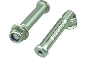 SCAR Fußrastenbolzen Kit Verschraubt kompatibel mit KTM SX SXF EXC EXC TPI EXCF 50-500 HUSQVARNA TC FC TX TE TEi FE FX GASGAS MC-E 5 MC MCF EC ECF BETA RR XTRAINER 390 430 480 HUSABERG FE FX TRIUMPH 04-26