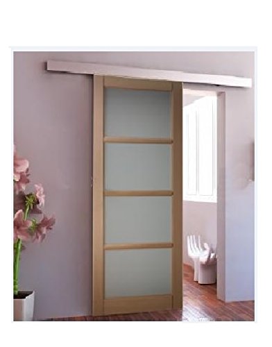 RAIL COULISSANT EN ALUMINIUM POUR PORTE DE 63 A 93 CM