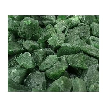 Stoned 25 Kilos Decorative Green Large Glass Chippings Pebbles