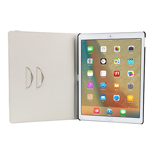 Boriyuan Ipad Pro 9,7 Hülle PU Leder Case Smart Cover ultra slim Schutztasche für das Apple iPad Pro 9.7 Zoll mit 360 Grad Standfunktion, Auto Sleep Wake up Funktion (Farbe: Schwarz) - 5